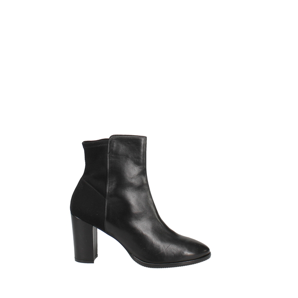 Stuart Weitzman | Harper High Heel Booties | Black - Picture 2 of 9
